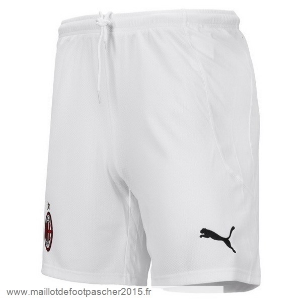 Maillot Foot Achat Domicile Pantalon AC Milan 2020 2021 Blanc