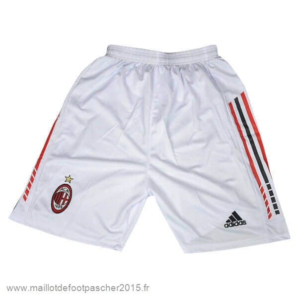 Maillot Foot Achat Domicile Pantalon AC Milan Rétro 2005 2006 Blanc