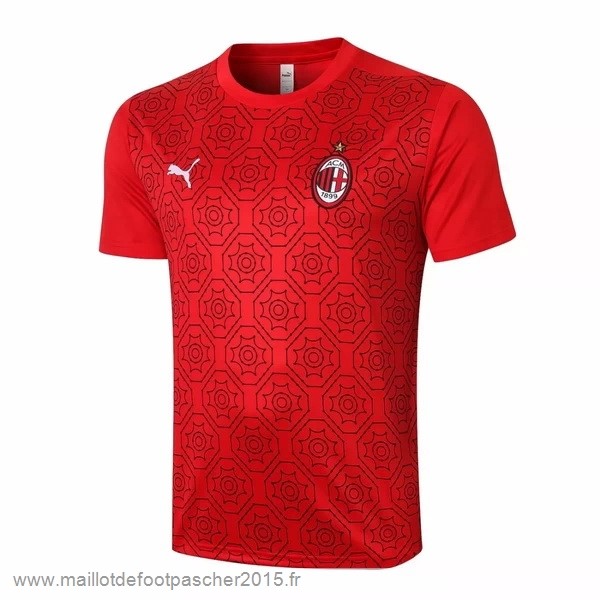 Maillot Foot Achat Entrainement AC Milan 2020 2021 Rouge