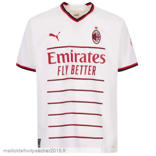 Maillot Foot Achat Exterieur Maillot AC Milan 2022 2023 Blanc