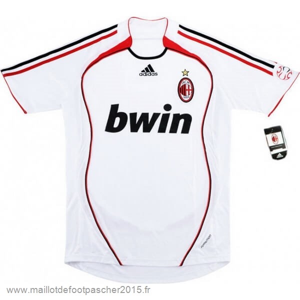 Maillot Foot Achat Exterieur Maillot AC Milan Rétro 2006 2007 Blanc