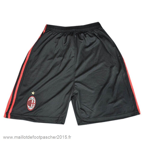 Maillot Foot Achat Third Pantalon AC Milan Rétro 2009 2010 Noir