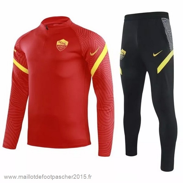 Maillot Foot Achat Survêtements AS Roma 2020 2021 Rouge Noir