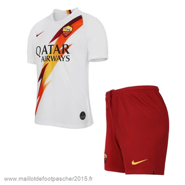 Maillot Foot Achat Exterieur Conjunto De Enfant AS Roma 2019 2020 Blanc