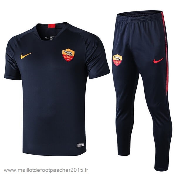 Maillot Foot Achat Entrainement Conjunto Completo AS Roma 2019 2020 Bleu