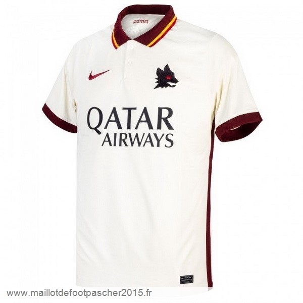 Maillot Foot Achat Exterieur Maillot As Roma 2020 2021 Blanc