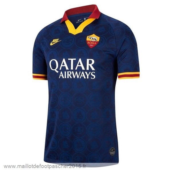 Maillot Foot Achat Third Maillot As Roma 2019 2020 Bleu Marine