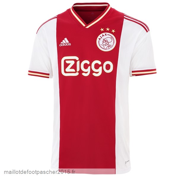 Maillot Foot Achat Thailande Domicile Maillot Ajax 2022 2023 Rouge Blanc