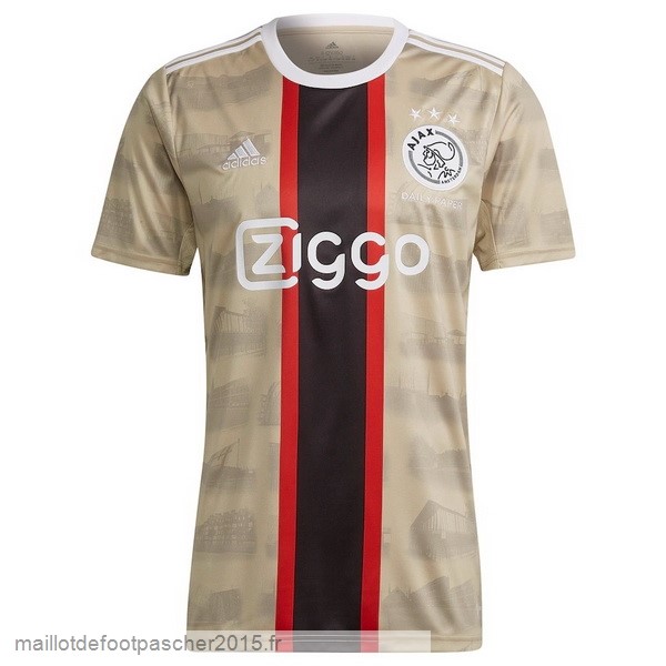 Maillot Foot Achat Thailande Third Maillot Ajax 2022 2023 Jaune