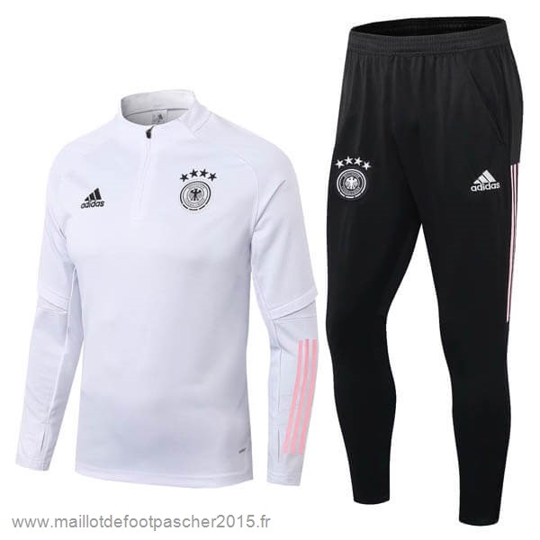 Maillot Foot Achat Survêtements Allemagne 2020 Blanc Rose Noir