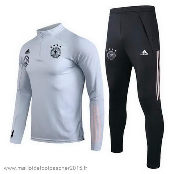 Maillot Foot Achat Survêtements Allemagne 2020 Gris Clair