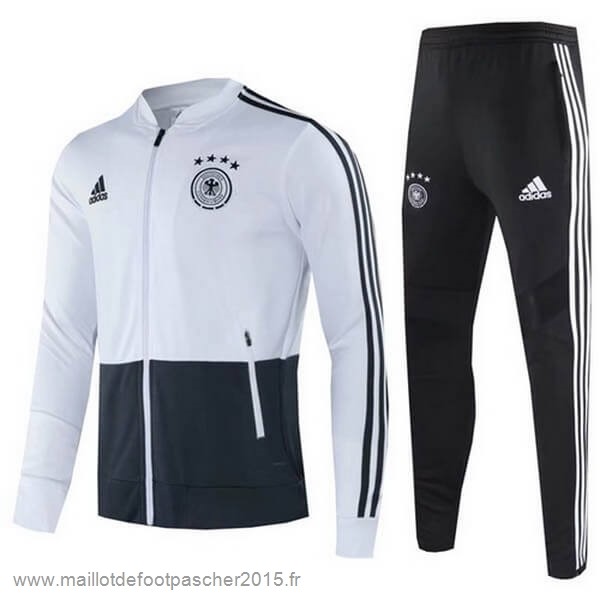 Maillot Foot Achat Survêtements Allemagne Noir Blanc 2020