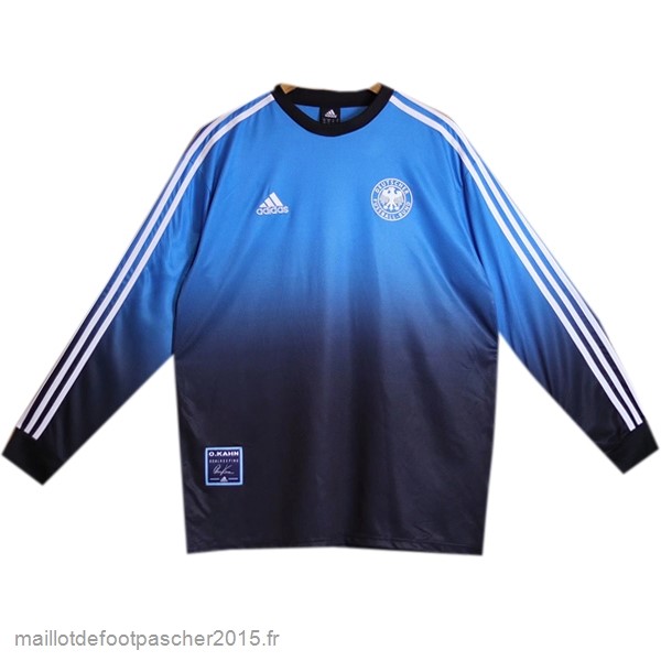 Maillot Foot Achat Gardien Manches Longues Maillot Allemagne Rétro 2002 Bleu