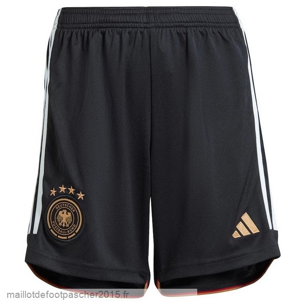 Maillot Foot Achat Domicile Pantalon Allemagne 2022 Noir