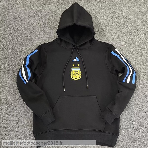 Maillot Foot Achat Sweats à Capuche Argentine 2022 I Noir