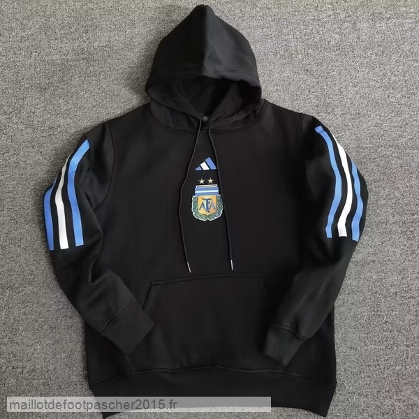 Maillot Foot Achat Sweats à Capuche Argentine 2022 Noir