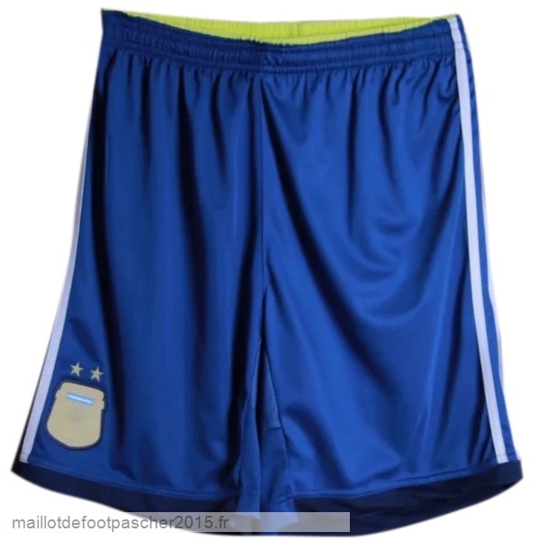 Maillot Foot Achat Exterieur Pantalon Argentine Rétro 2014 Bleu