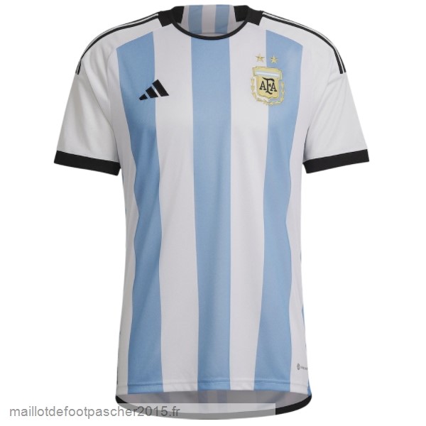 Maillot Foot Achat Domicile Maillot Argentine 2022 Bleu Blanc