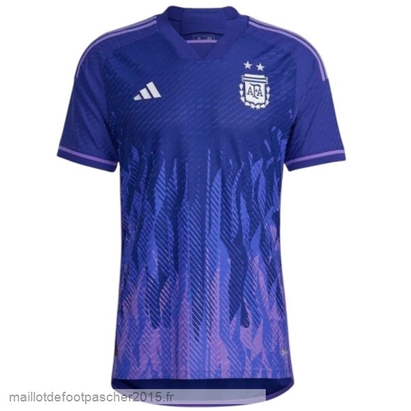 Maillot Foot Achat Thailande Exterieur Joueurs Maillot Argentine 2022 Purpura