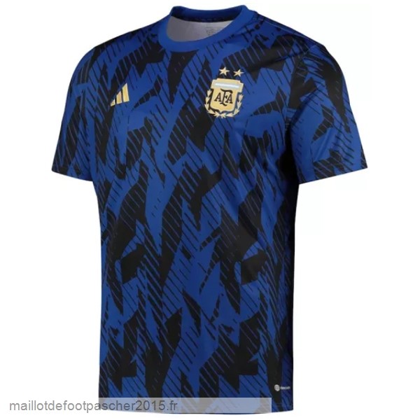 Maillot Foot Achat Thailande Pré match Maillot Argentine 2022 Bleu