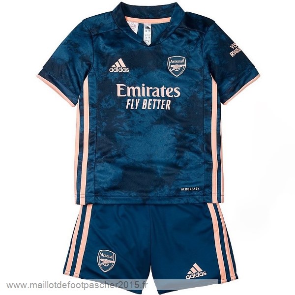 Maillot Foot Achat Third Conjunto De Enfant Arsenal 2020 2021 Bleu