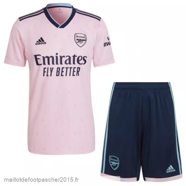 Maillot Foot Achat Third Conjunto De Enfant Arsenal 2022 2023 Rose