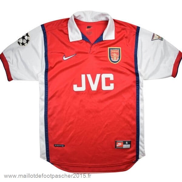 Maillot Foot Achat Domicile Maillot Arsenal Rétro 1998 1999 Rouge