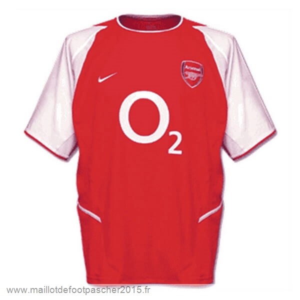 Maillot Foot Achat Domicile Maillot Arsenal Rétro 2002 2003 Rouge