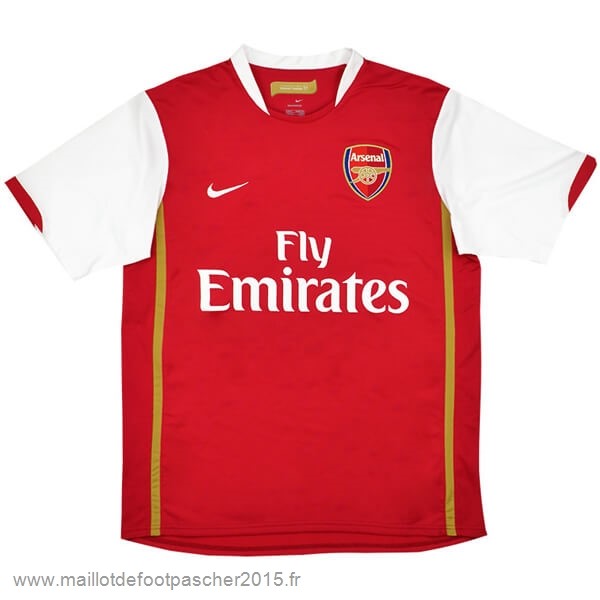 Maillot Foot Achat Domicile Maillot Arsenal Rétro 2006 2008 Rouge