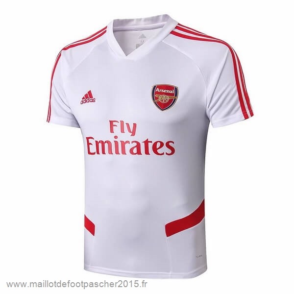 Maillot Foot Achat Entrainement Arsenal 2019 2020 Blanc