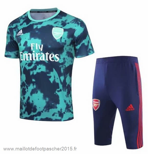 Maillot Foot Achat Entrainement Conjunto Completo Arsenal 2019 2020 Vert Bleu