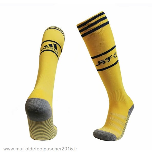 Maillot Foot Achat Exterieur Chaussette Arsenal 2019 2020 Jaune