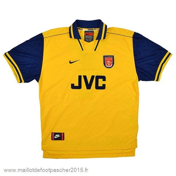 Maillot Foot Achat Exterieur Maillot Arsenal Rétro 1996 1997 Jaune