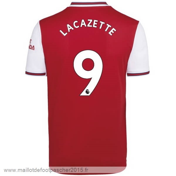 Maillot Foot Achat NO.9 Lacazette Domicile Maillot Arsenal 2019 2020 Rouge