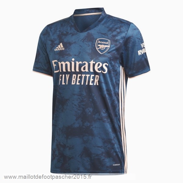 Maillot Foot Achat Thailande Third Maillot Arsenal 2020 2021 Bleu