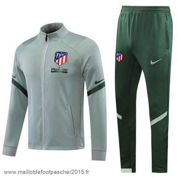 Maillot Foot Achat Survêtements Atlético Madrid 2020 2021 Gris Vert