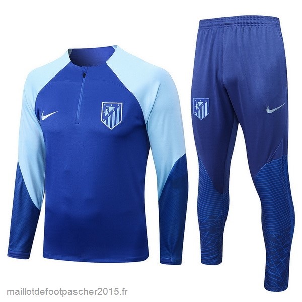 Maillot Foot Achat Survêtements Atlético Madrid 2022 2023 Bleu