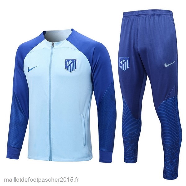 Maillot Foot Achat Survêtements Atlético Madrid 2022 2023 II Bleu