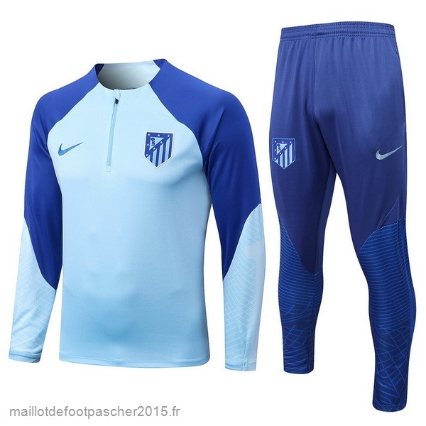 Maillot Foot Achat Survêtements Atlético Madrid 2022 2023 I Bleu