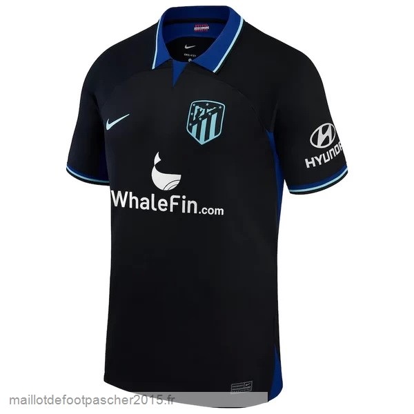 Maillot Foot Achat Exterieur Maillot Atlético Madrid 2022 2023 Noir