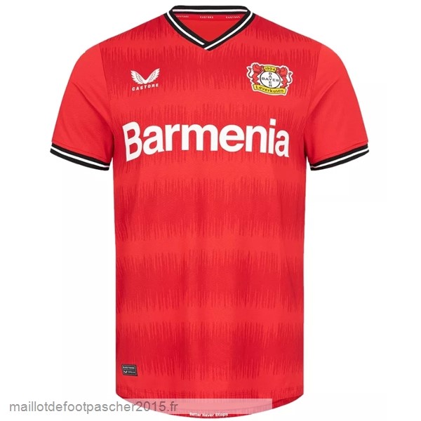 Maillot Foot Achat Thailande Domicile Maillot Leverkusen 2022 2023 Rouge