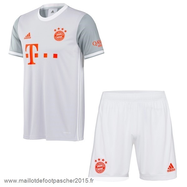 Maillot Foot Achat Exterieur Conjunto De Enfant Bayern Munich 2020 2021 Blanc