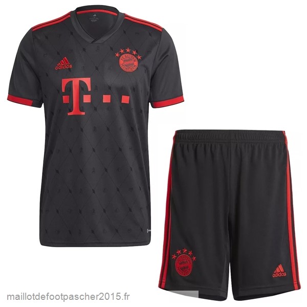 Maillot Foot Achat Exterieur Conjunto De Enfant Bayern Munich 2022 2023 Noir