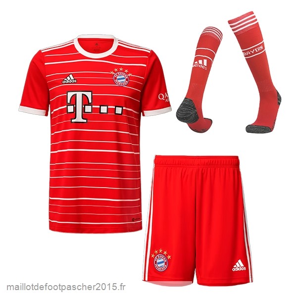 Maillot Foot Achat Domicile Maillot Pantalon Chaussette Bayern Munich 2022 2023 Rouge