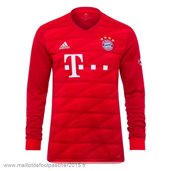 Maillot Foot Achat Domicile Manches Longues Bayern Munich 2019 2020 Rouge