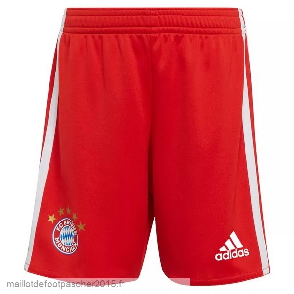 Maillot Foot Achat Domicile Pantalon Bayern Munich 2022 2023 Rouge