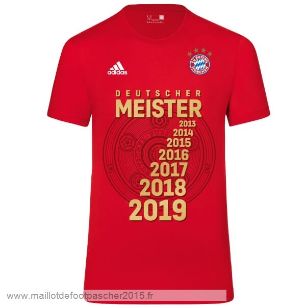 Maillot Foot Achat Entrainement Bayern Munich 2019 2020 Rouge Jaune