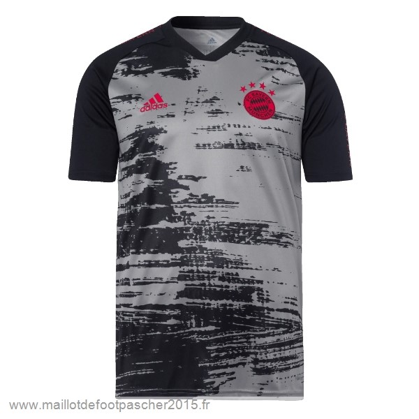 Maillot Foot Achat Entrainement Bayern Munich 2020 2021 Noir Gris