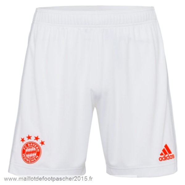 Maillot Foot Achat Exterieur Pantalon Bayern Munich 2020 2021 Blanc