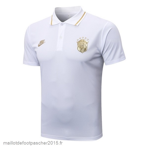 Maillot Foot Achat Polo Brésil 2022 I Blanc